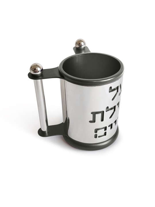 כוס כביסה מבריקה מאלומיניום צבעים מותאמים אישית, כוסות כביסה מודרניות, ישראל